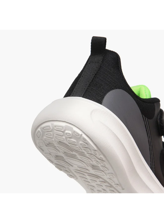 Kappa Boys Pull Tab Detail Sports Shoes with Hook and Loop Closure