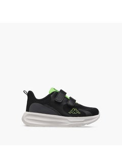 Kappa Boys Pull Tab Detail Sports Shoes with Hook and Loop Closure  - Image 3
