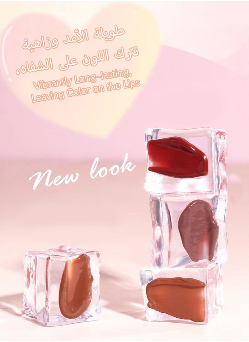 Novo - Crystal Lip Jelly, Glossy Mirror Finish Lip Glaze for a Radiant look, Long-Lasting, High Pigment and Moisturizing Lip Plumper, 6g - Image 1