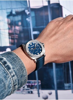 PAGANI DESIGN Men's Automatic Mechanical Wristwatch Synthetic Sapphire Stainless Steel Case 200M Waterproof Diving Sport Casual Date Analog Watches  - Image 1
