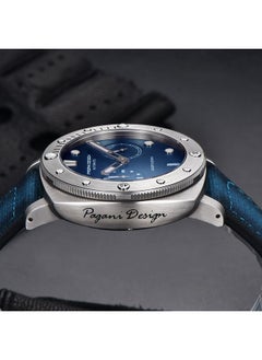 PAGANI DESIGN Men's Automatic Mechanical Wristwatch Synthetic Sapphire Stainless Steel Case 200M Waterproof Diving Sport Casual Date Analog Watches  - Image 5