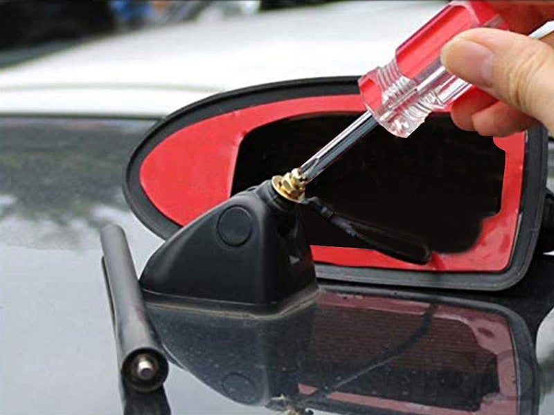 Auto Pearl Shark Fin Antenna Universal Replacement Car Antenna Roof Aerial ABS Material Waterproof Rubber Ring AM FM Radio Signal Compatiable with - Verna Fluidic (Color Black) - Image 4