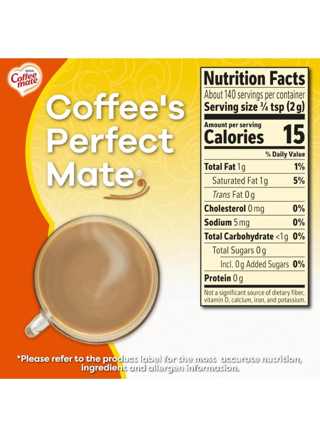 Nestle Sugar Free Hazelnut Flavored Coffee Creamer Powder 289 g - Image 3
