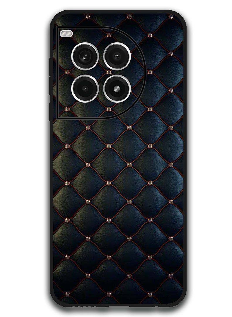Theodor Protective Case Anti Scratch Shock Proof Bumper Cover For OnePlus Ace 3 Pro Stappers On Black Cloth Pattern  - Image 1