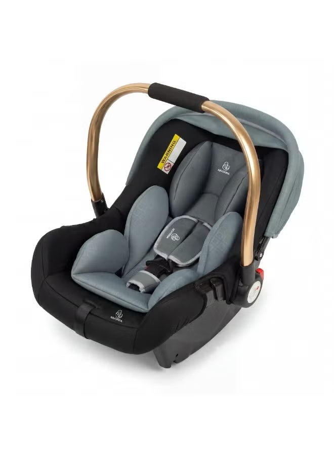 NIVORRA Newborn Infant Car Seat & Carrier, Lightweight, 3-Point Harness, 0-13 kg (0-15 Months) - Image 4