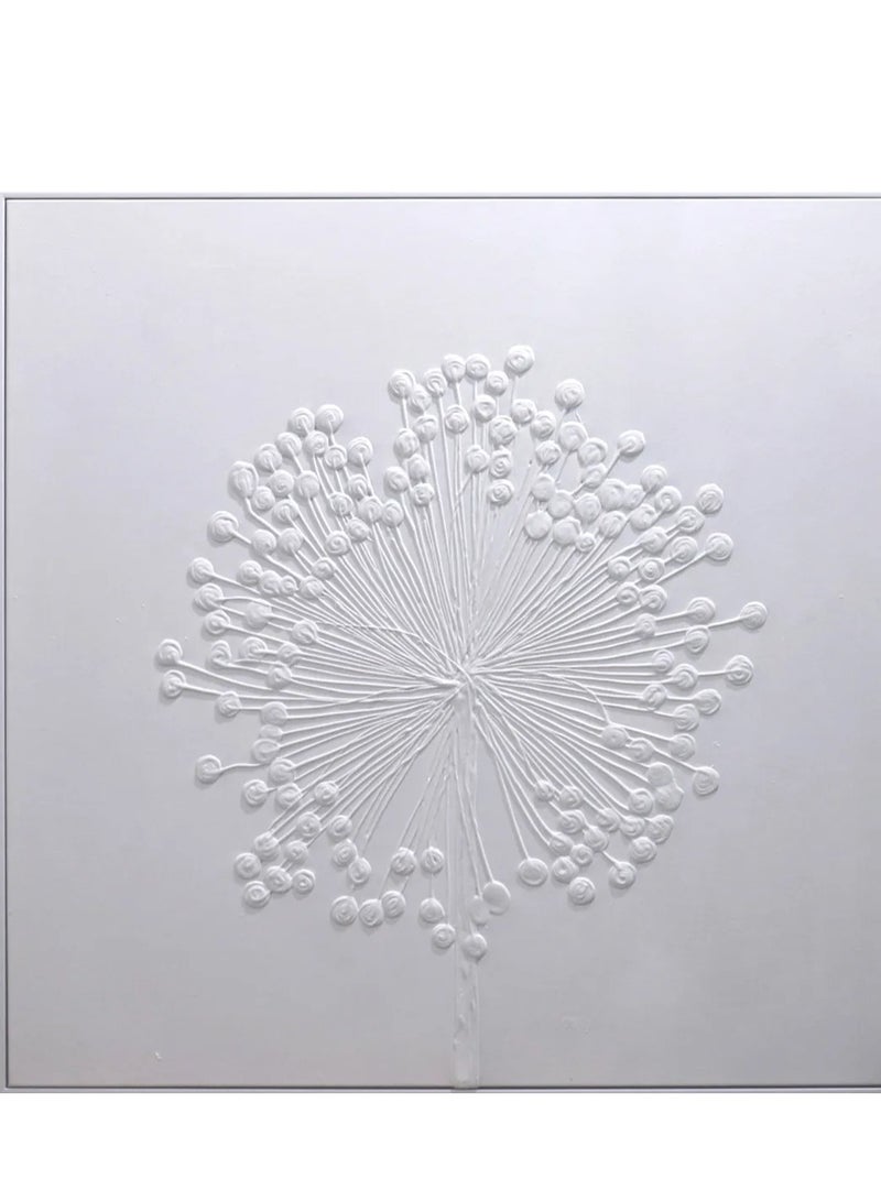 MAAC HOME MAAC Home Floral Symphony 3D Printed Painting Set Abstract Canvas Wall Art - Modern Decorative Wall Décor for Living Room Bedroom Home Decorations  - Image 2