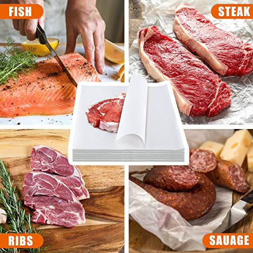 Eersida Sublimation White Butcher Paper Disposable Butcher Paper Sheets Square Meat Sheet Precut No Wax for Heat Press, Wrapping Meat, Art Project(150 Pieces,12 x 12 Inches) - Image 4