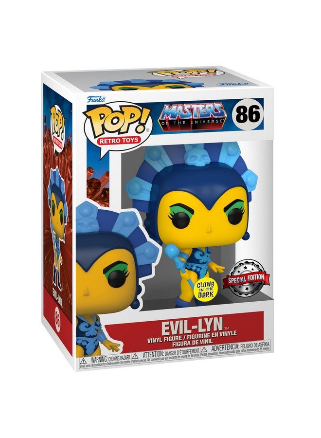 Funko Pop & Tee: Motu Evil Lyn Glow In The Dark Medium Masters Of The Universe Tshirt Clothes With Collectable Vinyl Figure Gift Idea Toys And Short Sleeve Top For Adults Unisex Men  - Image 3