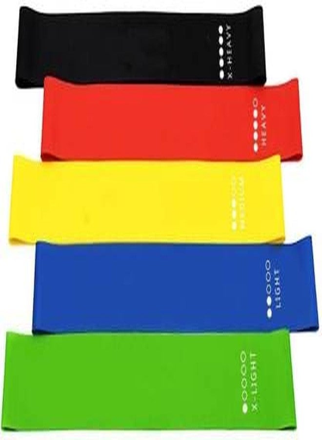 PRT GOLD Clarence Resistance Loop Bands 5 Latex Latex Resistance Band - 600mm, 5-Piece Set - Image 2