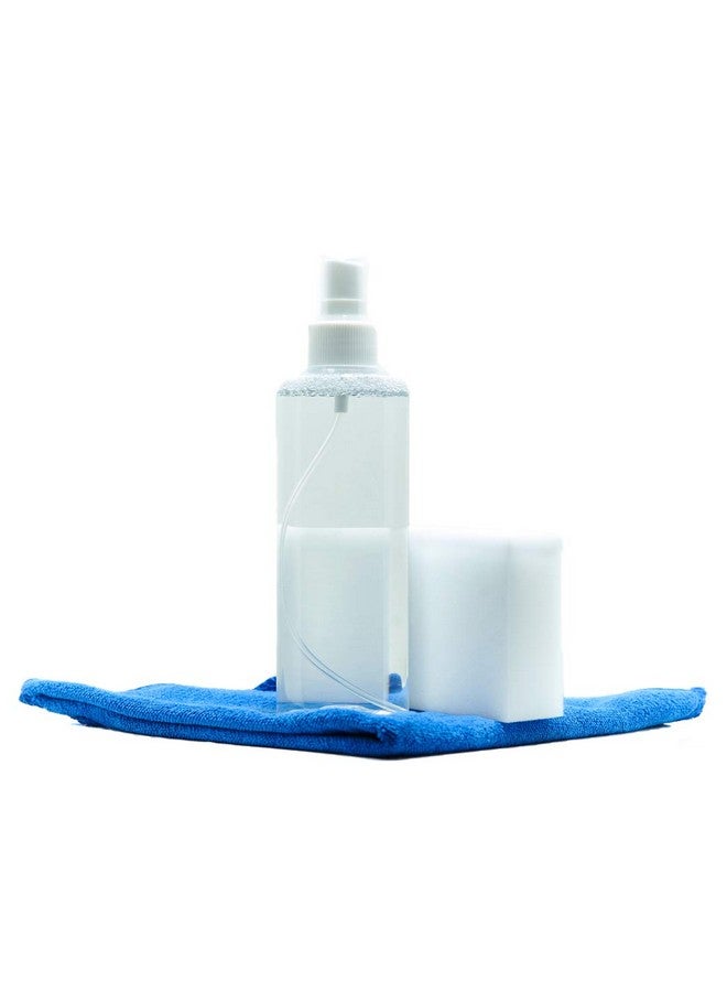 Positive Art Chalkboard Cleaner Spray & Eraser Kit (8.5 Fl. Oz) - For Liquid Chalk Markers - Works With Blackboard Dry Erase Boards - Easily Removes Ink And Stains  - Image 1