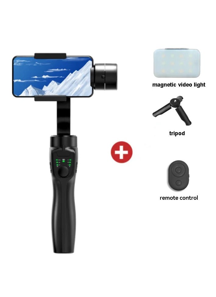 Generic - F8 3-axis Handheld Gimbal Stabilizer, Cell Phone Support Video Recording Stabilizer for Video Recording - Image 1