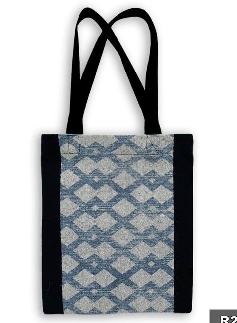 حقيبة يد حريمي كتان مطبوعة