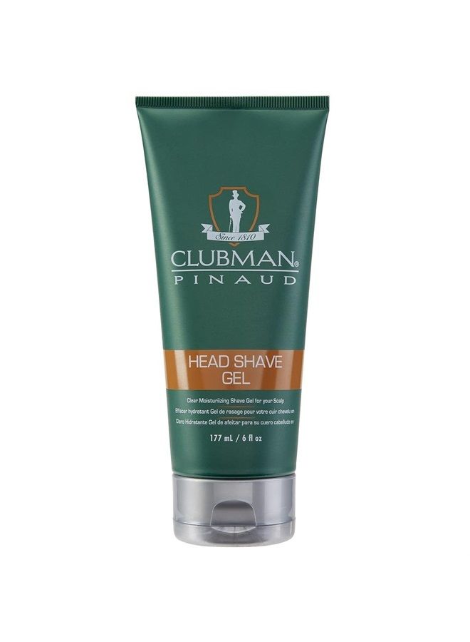Clubman Head Shave Gel, 6 fl oz - Image 1