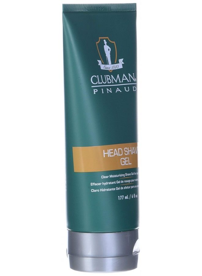 Clubman Head Shave Gel, 6 fl oz - Image 3