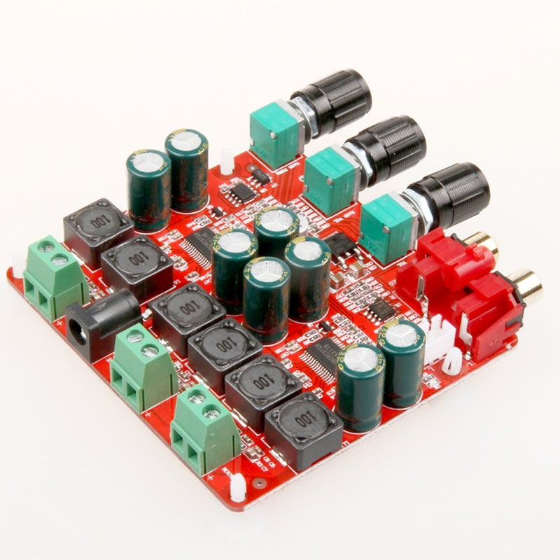 TPA3118 2.1 Channel Digital Stereo Subwoofer Power Amplifier Board 2*30W+60W DC12V-26V - Image 2