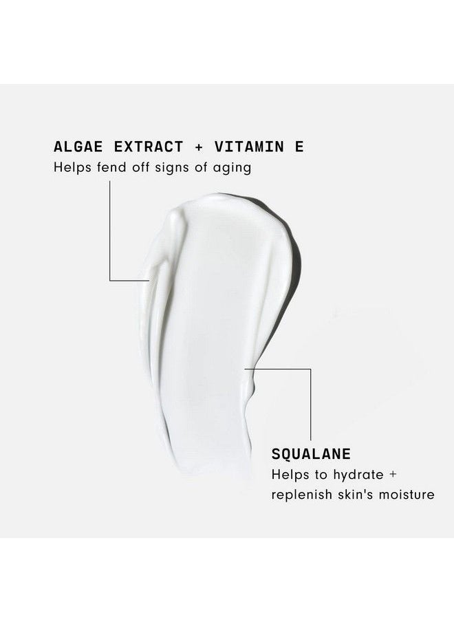 Skin Soak Rich Moisture Face Cream Nongreasy Daily Moisturizer With Algae Extract Vitamin E And Squalane Oil Help Nourish Hydrate & Reduce The Appearance Of Aging Vegan (1.5 Oz)