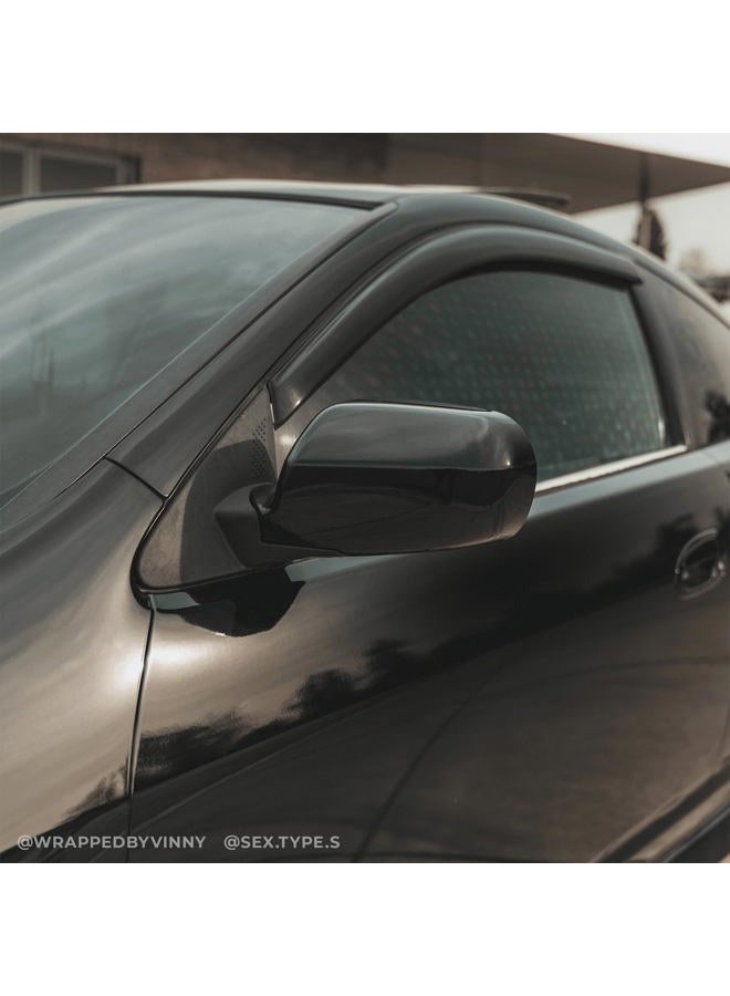 VViViD Black High Gloss Realistic Paint-Like Microfinish Vinyl Wrap Roll XPO Air Release Technology (2ft x 5ft) - Image 3