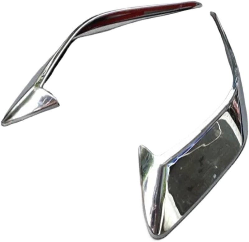 QASULER ABS Chrome Eyebrow Eyelid Trim for Mazda 3 Axela - Image 1