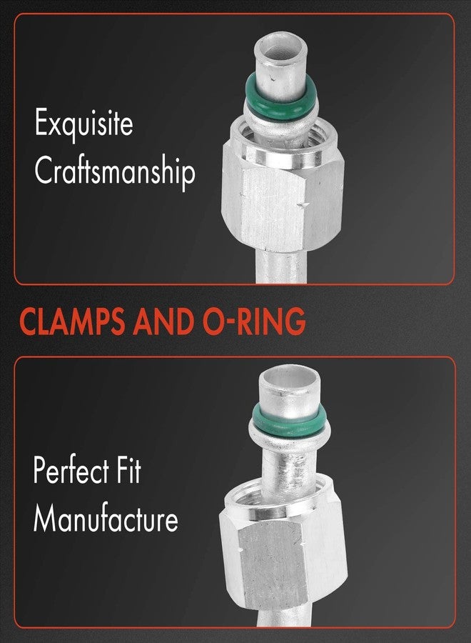 أ-بريميوم مجموعة خراطيم سحب وتفريغ مكيف الهواء من A-Premium متوافقة مع سيارات شيفروليه إكسبريس 1500/2500/3500 موديلات 1996-2000، وG10/G20 موديل 1994، وG30 موديل 1996، وجي إم سي سافانا 1500/2500/3500 موديلات 1996-2000، وجي إم سي G1500/G2500 موديل 1994، وG3500. - Image 3