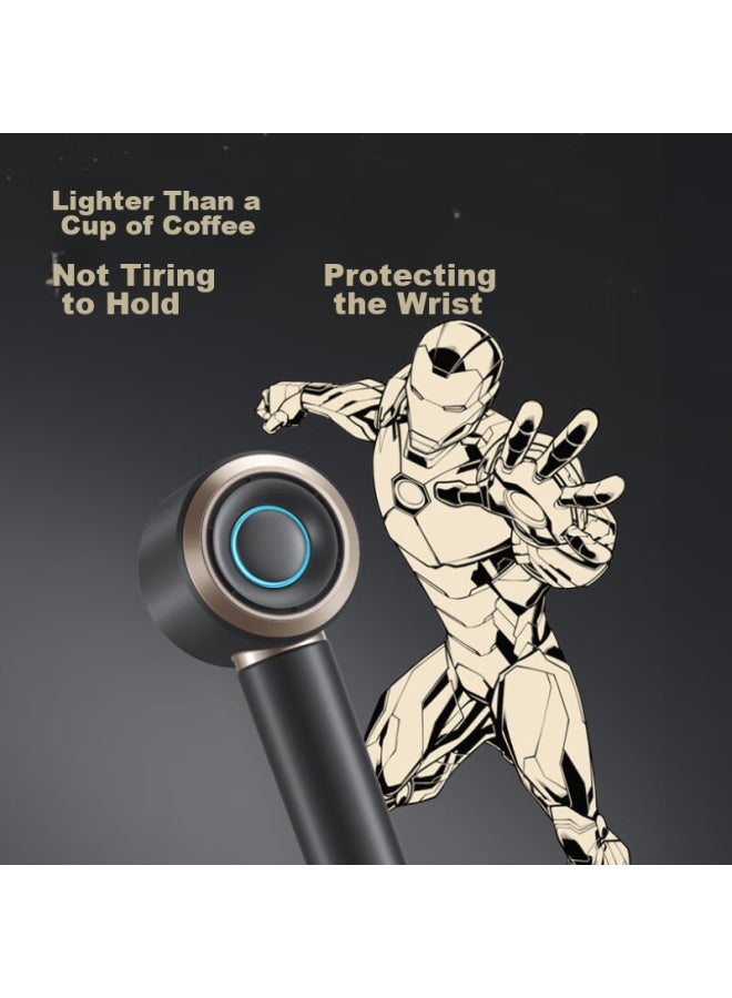 Flyco High-speed Hair Dryer For Home And Dorm Use, Negative Ion Hair Protection, Portable, High-power, Quick-drying, Holiday Gift, Iron Man Co-branded High-speed Hair Dryer Fh6372 - Image 2