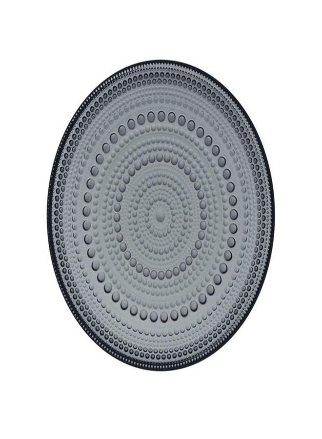 Iittala Kastehelmi Small Plate 6.75" Dark Grey