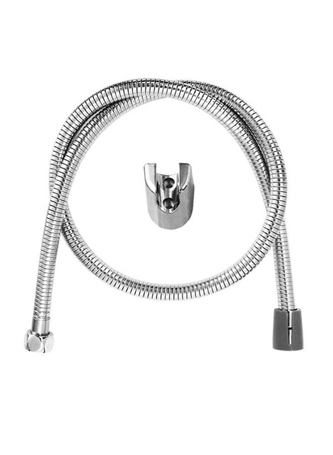 Loquat Toilet Hand Spray Shattaf With Hose And Hook Silver - Image 3