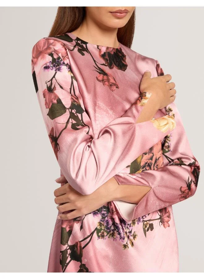 Ted Baker  Long Sleeve Diagonal Waist Seam Maxi Dress for Women | Best Price UAE