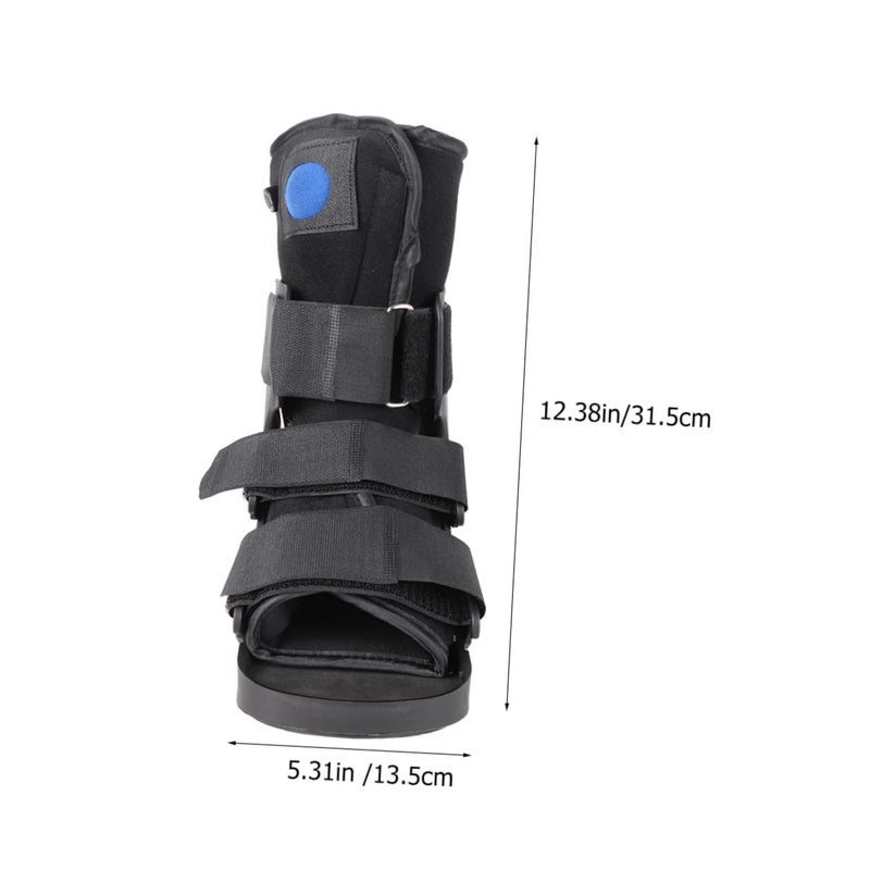 VICASKY Ankle Fixed Shoe Short Walking Boot with Inflatable Cushion, Foot Protection Shoe for Injured Foot, Ankle Brace for Post-surgery Support in Adults - Image 2