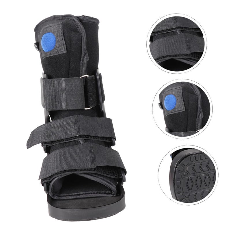 VICASKY Ankle Fixed Shoe Short Walking Boot with Inflatable Cushion, Foot Protection Shoe for Injured Foot, Ankle Brace for Post-surgery Support in Adults - Image 5