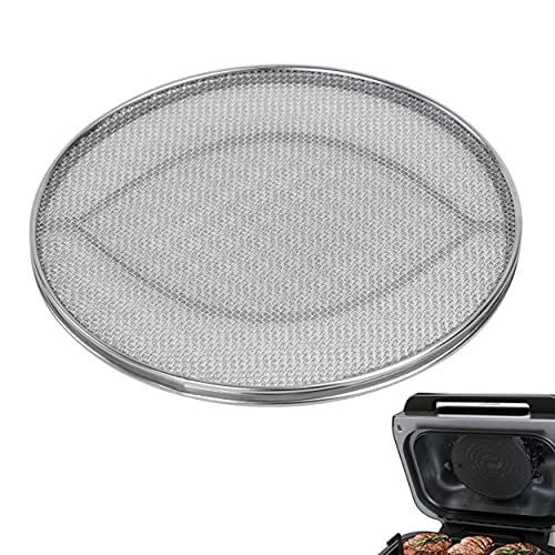 Croask Splatter Shield for Ninja FG551 Foodi,Accessories for Ninja Foodi Smart XL 6-in-1 Indoor Grill,Stainless Steel Splatter Screen - Image 1