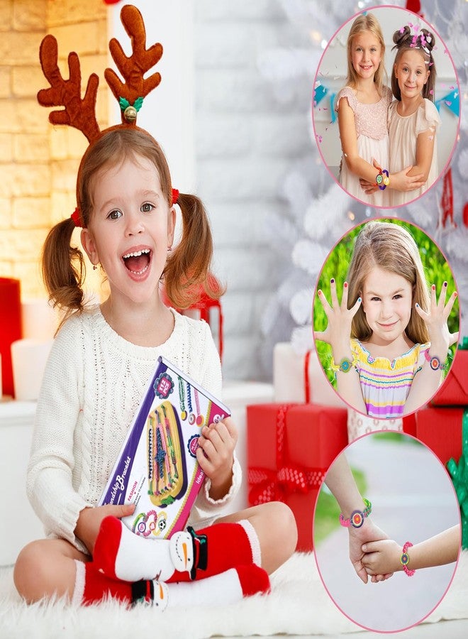 Reaeon Friendship Bracelet Making Kit, String Bracelets Maker Craft, Kids Jewelry Making Kit, Arts and Crafts for Kids, Christmas Birthday Gifts for Girls - Image 5