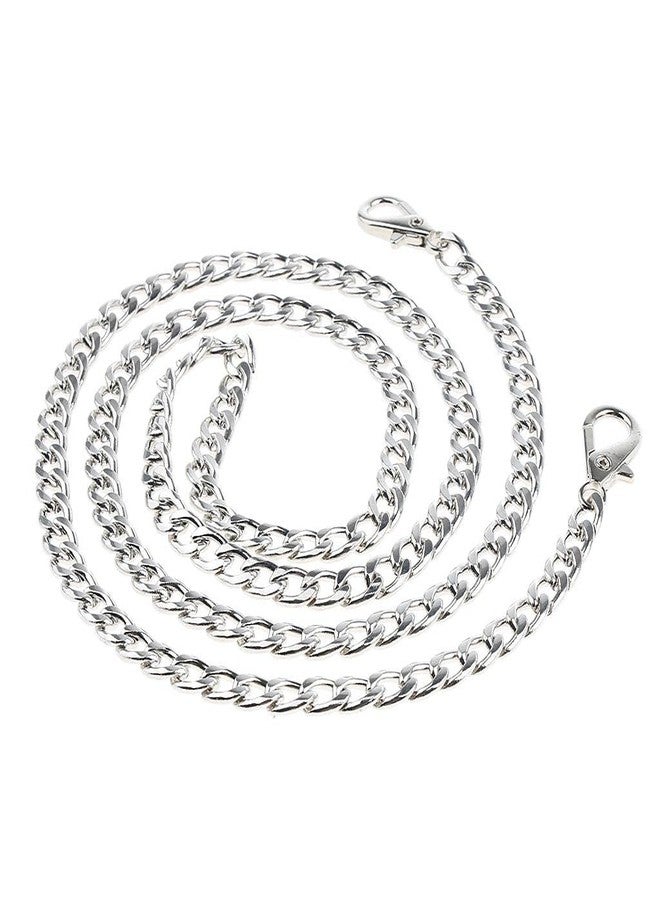 HEAVY DRIVER® Replacement Chain Strap Purse Handbag Handle DIY Shoulder Bag Strap Silver - Image 3