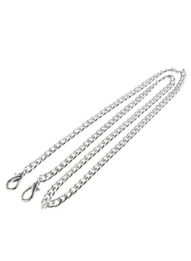 HEAVY DRIVER® Replacement Chain Strap Purse Handbag Handle DIY Shoulder Bag Strap Silver - Image 4