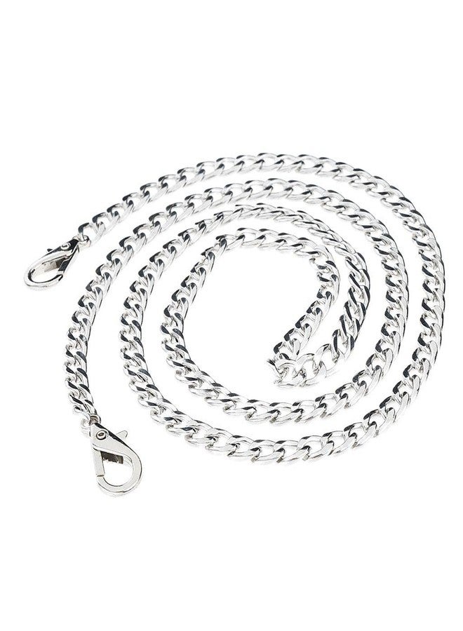 HEAVY DRIVER® Replacement Chain Strap Purse Handbag Handle DIY Shoulder Bag Strap Silver - Image 1