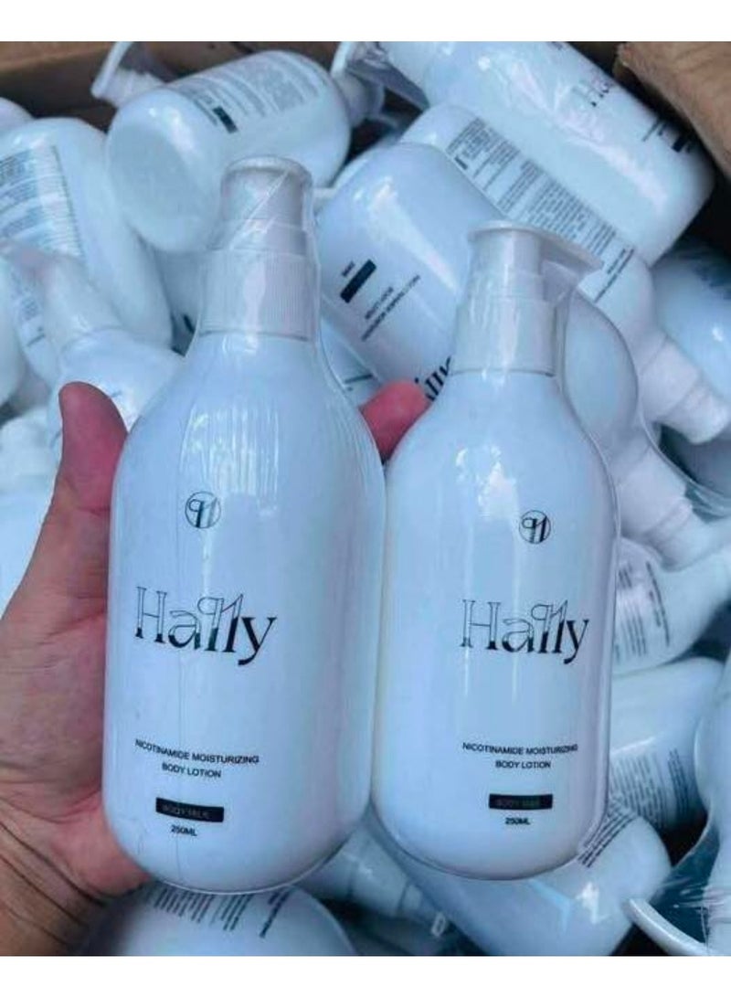 HALLY هالي (لوشن مرطب للجسم بالنيكوتيناميد) 250 مل - عبوة من 3 قطع - Image 2
