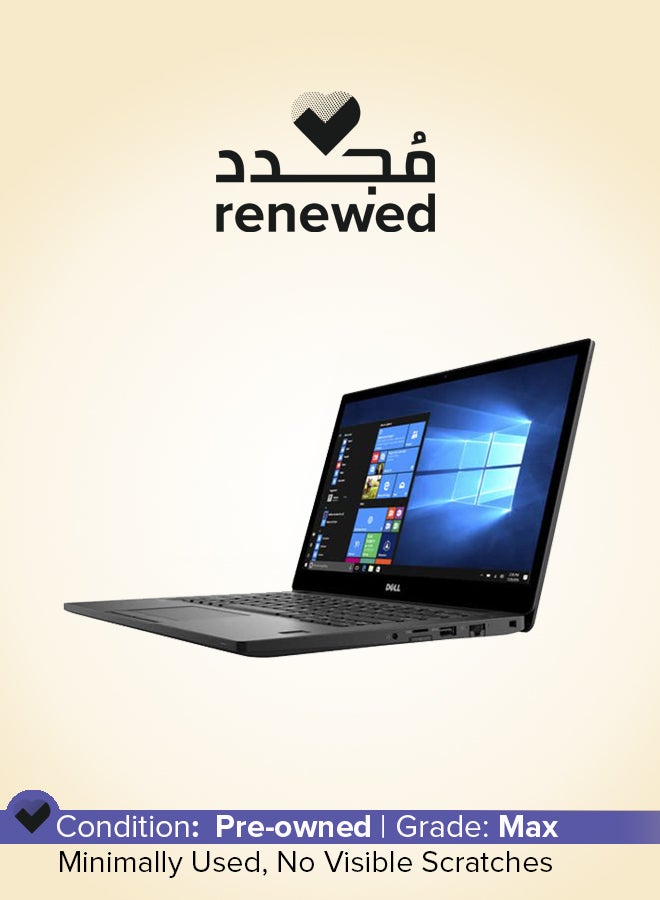 ديل Renewed - Latitude 7490 Laptop With 14-Inch Full HD Touch Display,Core i7/Dual Core/8th Gen/16GB RAM/256GB SSD/Windows 10/Intel HD Graphics English Black - Image 1