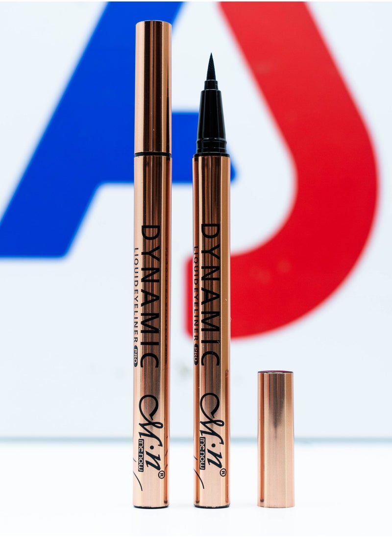 Menow New Dynamic Liquid Eyeliner 0.6g - 1 Black  - Image 1