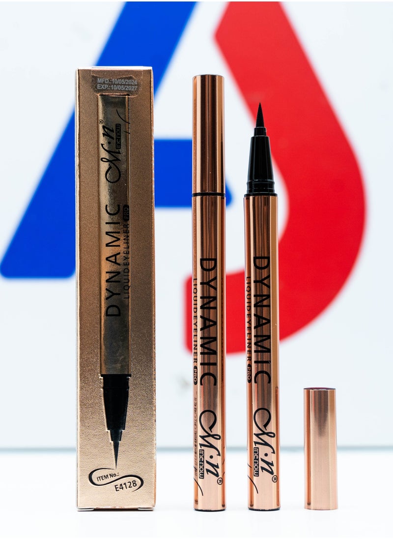 Menow New Dynamic Liquid Eyeliner 0.6g - 1 Black  - Image 2