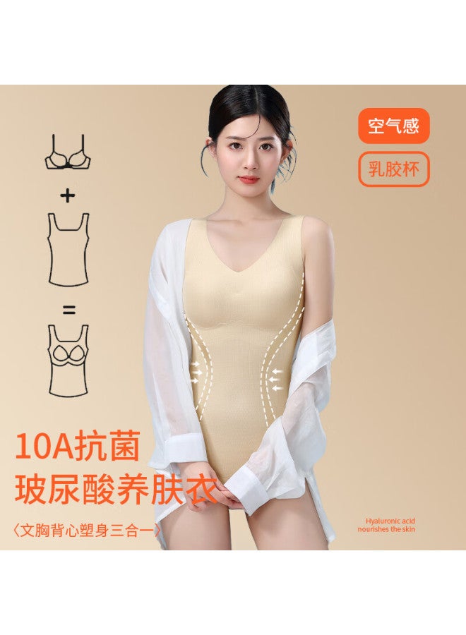 Gracewell Summer Breathable Thin Shapewear Abdomen Control Body Shaping Waist Trainer Full Body Heavy Compression Hip Lift Shaping Garment - Image 1