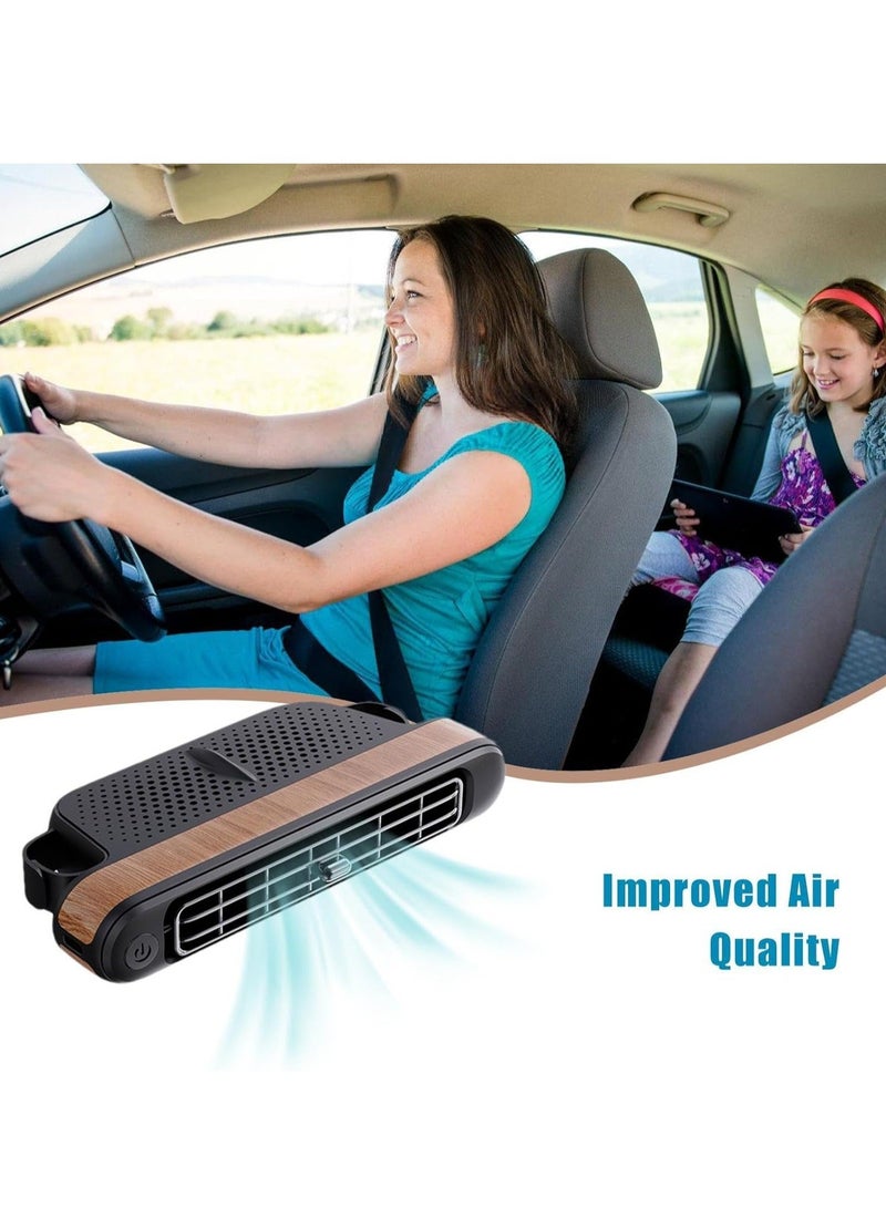MUNTAQI Rv Seat Breeze Fan, Car Fans Seat Cooling Fans, Usb Vehicle Seat Cooler, Car Seat Cooling Fan, 3 Wind Speeds, Car Vehicle Inddor Use, Cooling Air Fan Usb Powered for All Cars Vehicle Van Truck - Image 3