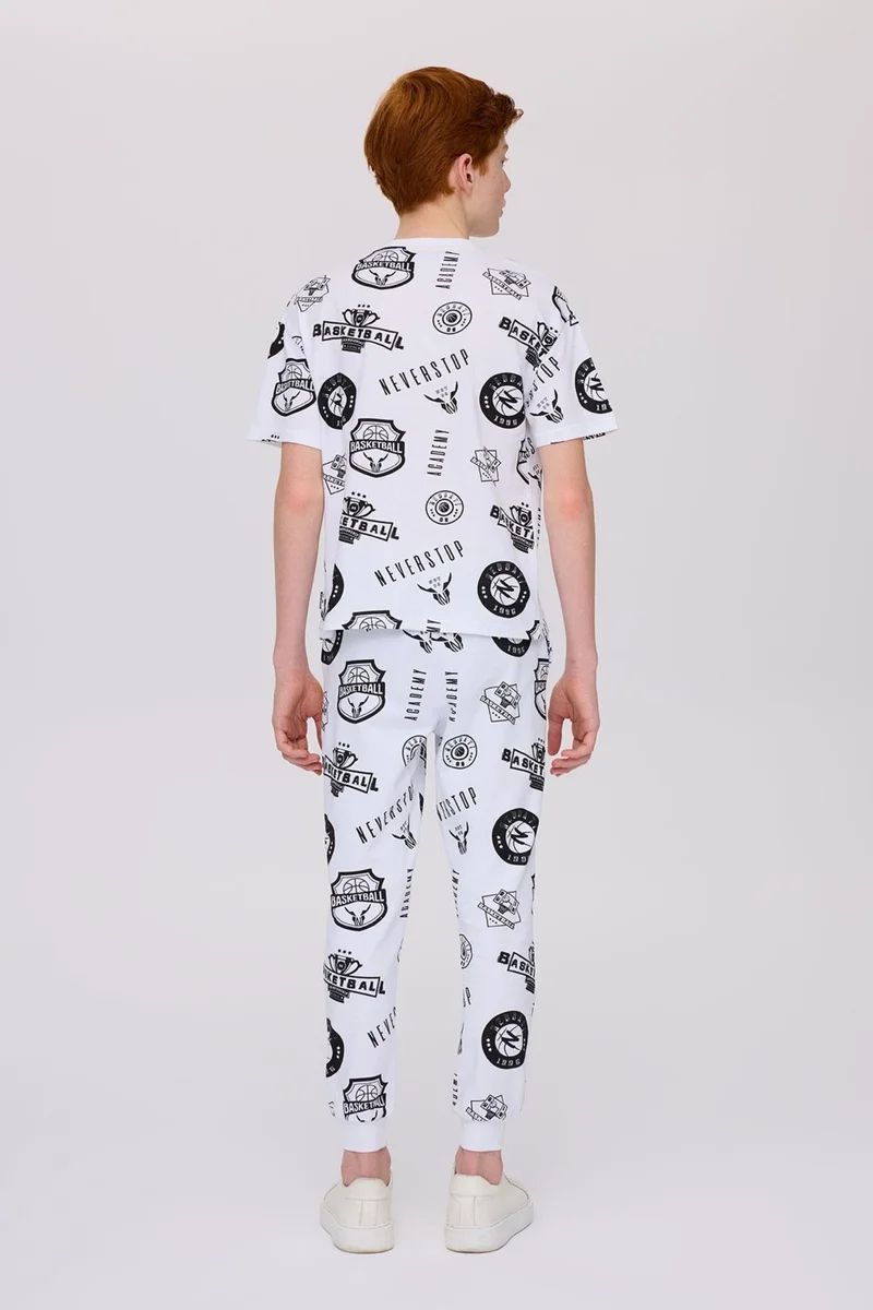 NEBBATI - Invalid brand Bg Store Boy Patterned Tshirt