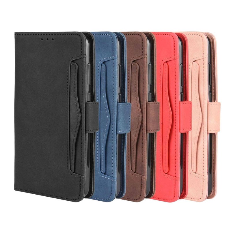غطاء واقي بTPU باللون بني بوظيفة حامل من مادة TPU لـ redminote15pro/redminote15pro مع حامل بطاقات وحامل قائم مع مقاوم للصدمات مع حماية من السقوط للاستخدام العملي للحمل اليومي - Image 2