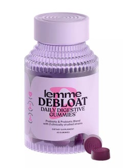 Lemme Debloat Daily Digestive 60 Gummies  - Image 1