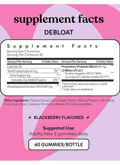 Debloat Daily Digestive 60 Gummies - pzsku/Z0404C04319A2AC4C7F72Z/45/_/1733387967/15c7bfd9-a9b2-4893-a31e-85c48bfb20ce