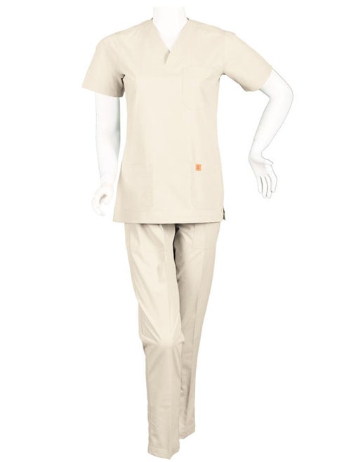 Oxygen Unisex Scrub Set - Creamy B10C