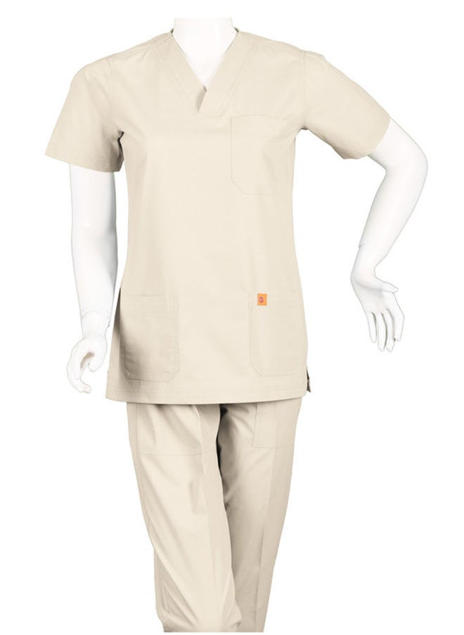 OXYGEN - Oxygen Unisex Scrub Set - Creamy B10C - Image 1