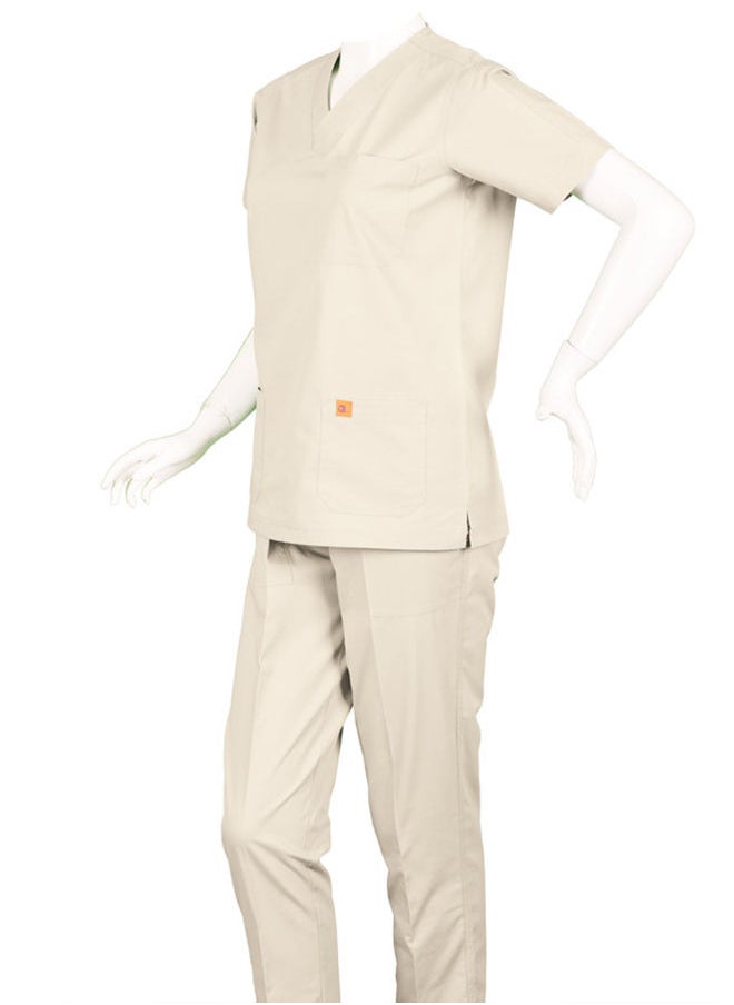 OXYGEN - Oxygen Unisex Scrub Set - Creamy B10C - Image 1