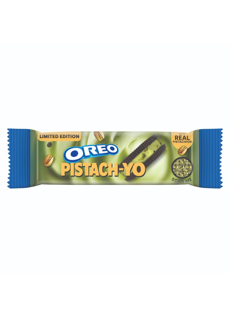 Oreo Pistachio Cookie Sandwich Biscuit - Image 3
