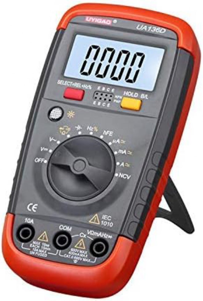 Measuring Instrument 3 in 1 UA136D Digital Multimeter with Non Contact Voltage Electrical Tester - Image 2