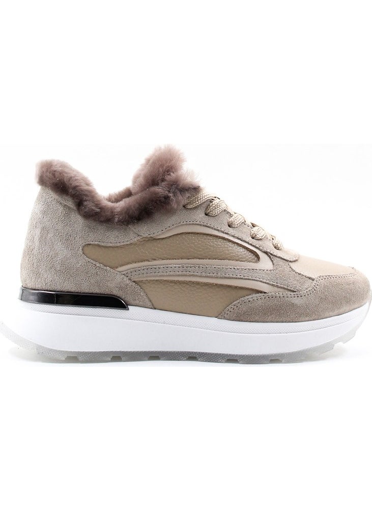Fast Step Leather Shearling Women's Casual Shoes 757KZA24503  - Image 1
